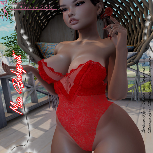 .:: AS ::. Maia Bodysuit  - Red