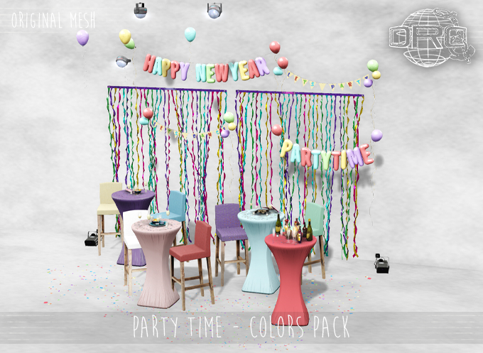 -DRD- Party Time - Colors Pack