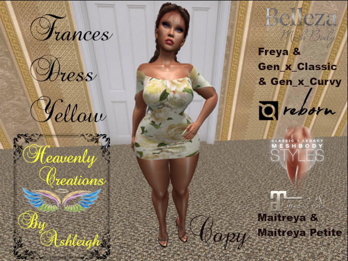 Frances Dress Yellow