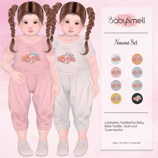 Baby Smell - Naomi Set (Blue)