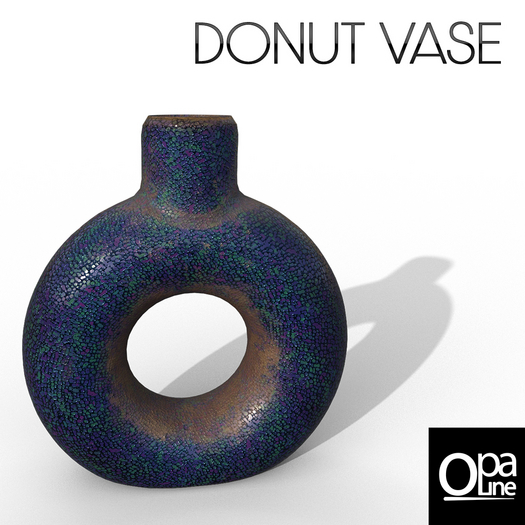 Donut Vase :: Opaline ::