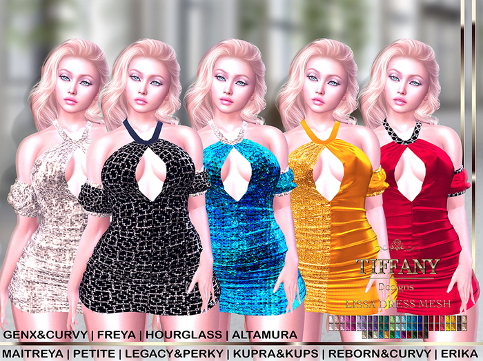 ::TD:: Lissa Dress {Mesh}