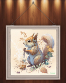 Cute Squirrel Artwork