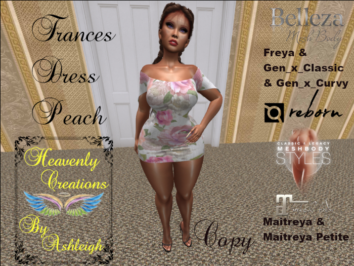 Frances Dress Peach