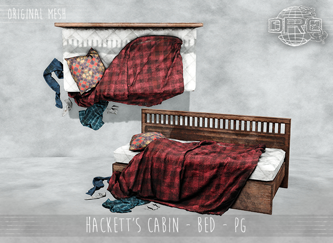 -DRD- Hackett's Cabin - Bed PG