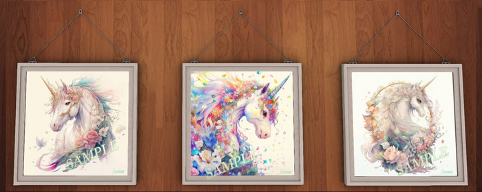 Unicorns Artwork Pack