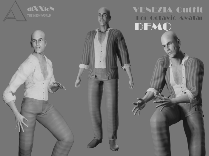 Venezia Outfit / Octavio Avatar DEMO