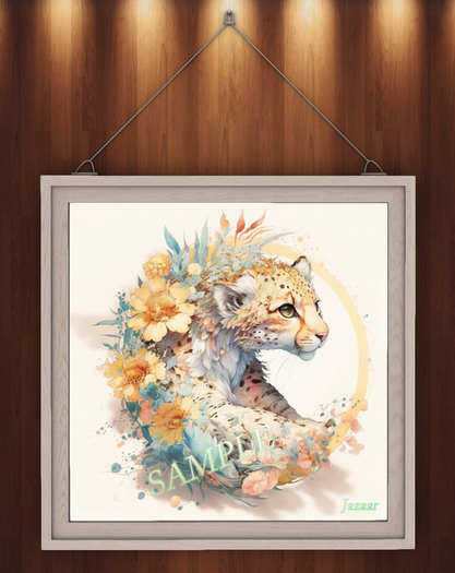 Cute Cheetah Artwork