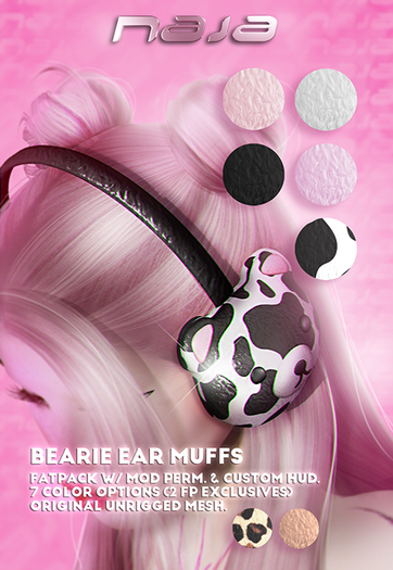 naja // bearie earmuffs icon pack