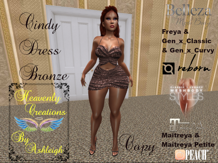 Cindy Dress Bronze