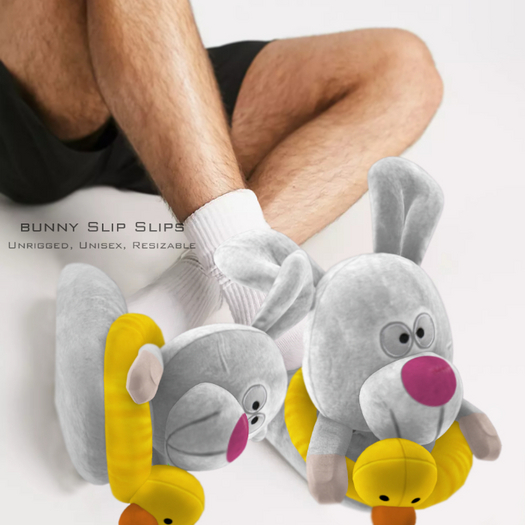 [21] Bunny Slip Slips Yellow