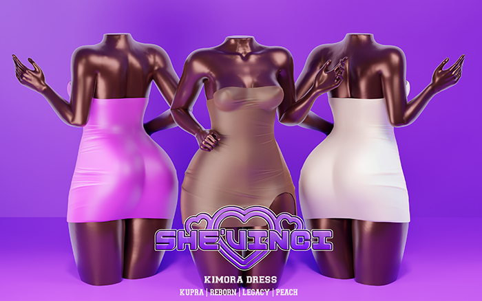 SHE'VINCI // Kimora Dress - (FATPACK)