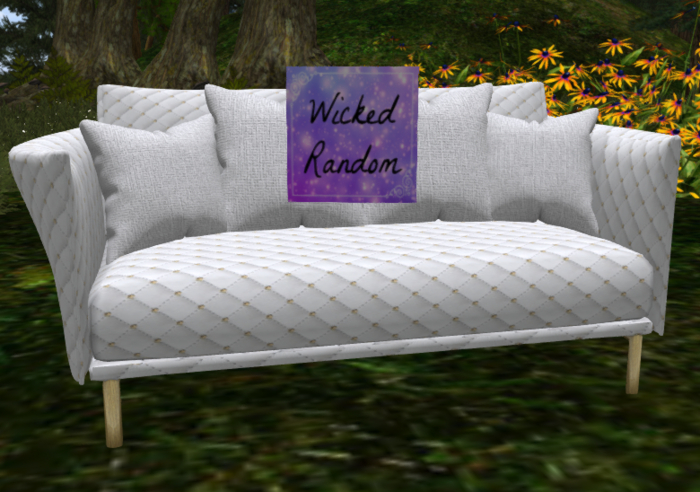 {Why Not?} Le Luxe Sofa - RARE