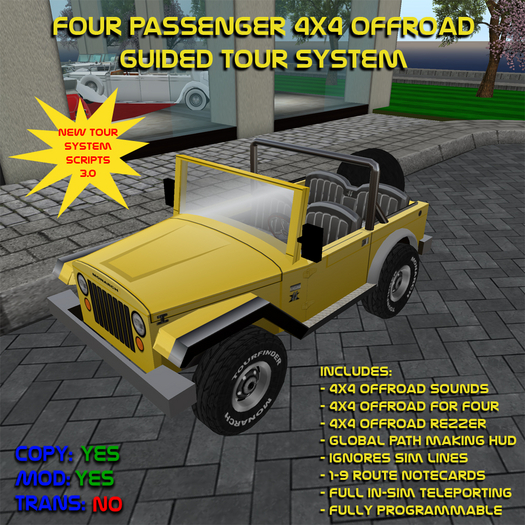 Monarch Motors Offroad 4x4 Tour System