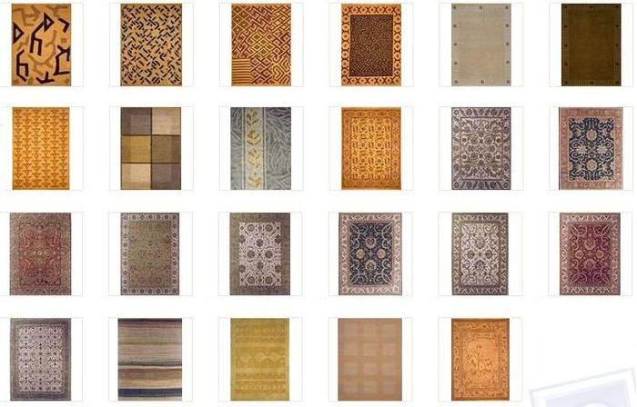 @MA@ TEXTURES rustic rug bakuba