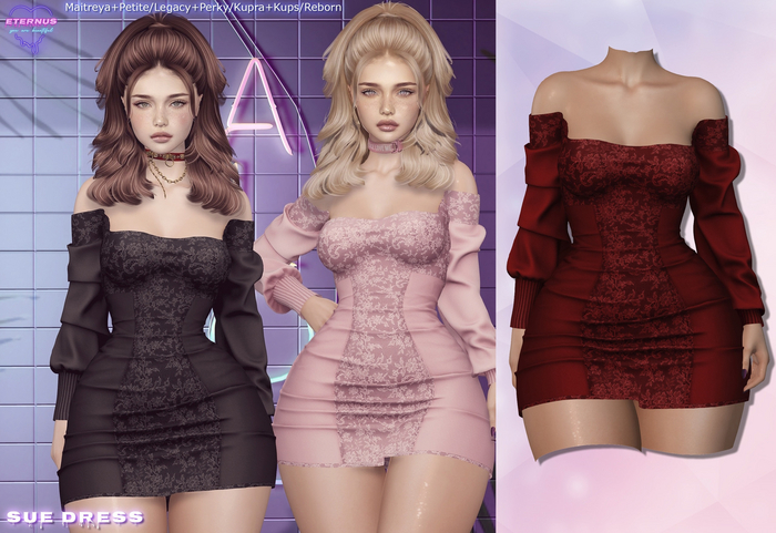 [Eternus] Sue Dress Red