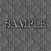 Zoy Texture [ Diamond Knitting 02 ] Seamless - Dark Gray