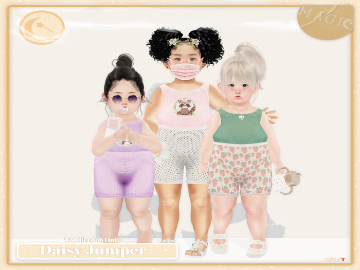 {AMT} Daisy  Jumper SpellPack Darks (Package)