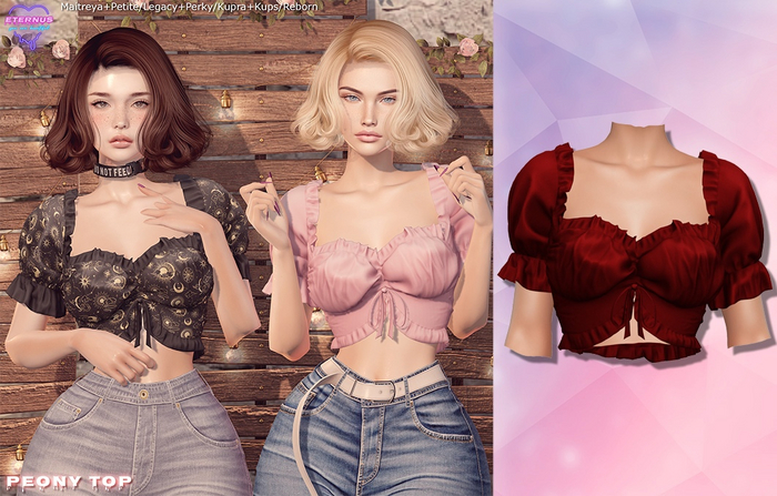 [Eternus] Peony Top Red