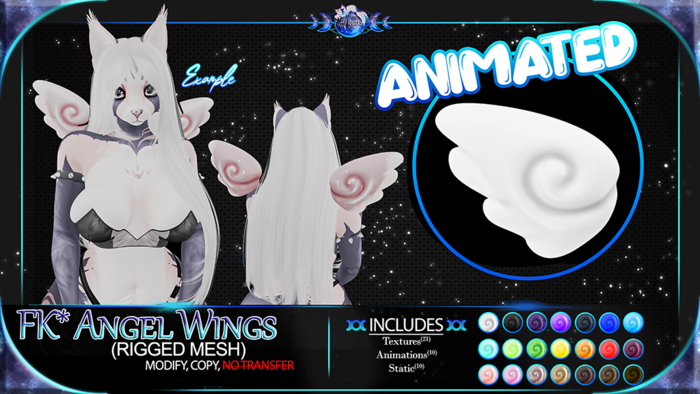 FK* Angel Wings  ☾☾Bento & Animesh☽☽