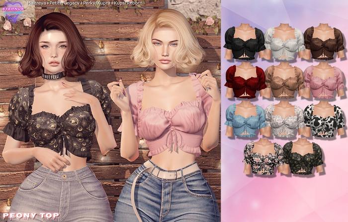 [Eternus] Peony Top Fatpack