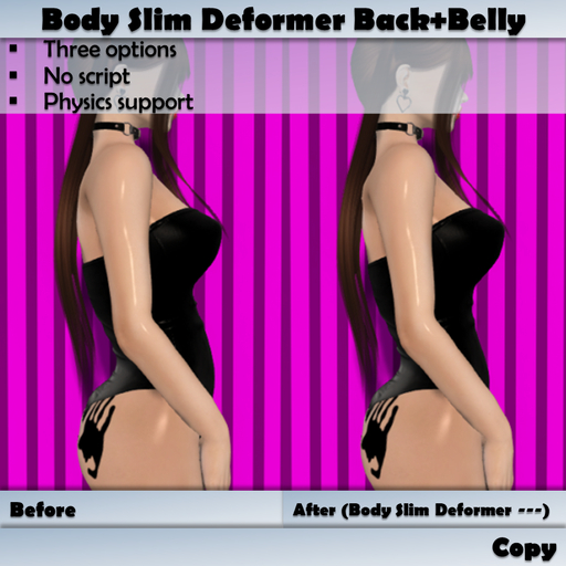 Body Slim Deformer Back+Belly DEMO
