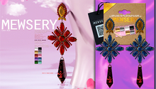 #MEWSERY Retro Crystal Earrings{RoyalBlue} - unrigged