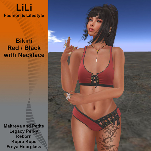 LiLi - Bikini Tonia Red