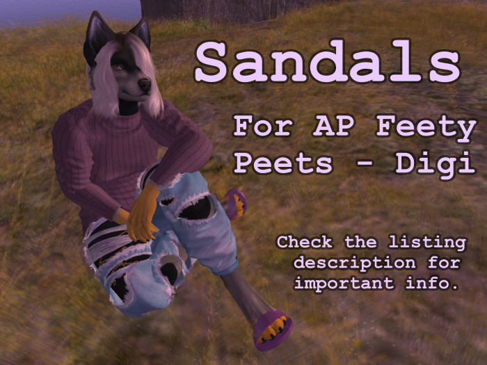[LB] Sandals for AP Digi Peets