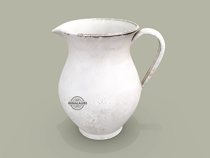 Nutmeg | Farmhouse Kitchen | White Pitcher