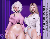 - sixx - Lazy Autumn Hoodie - {FATPACK}