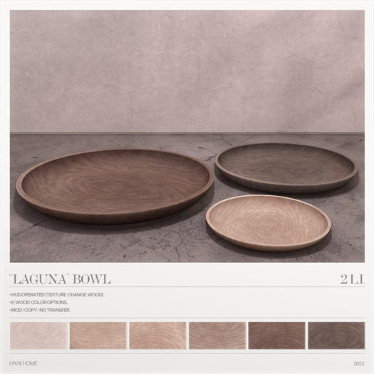 Onsu - "Laguna" Bowl