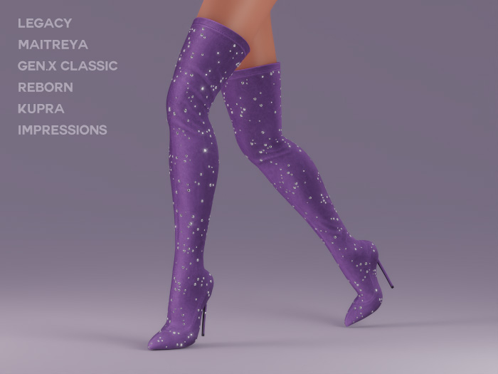 $NT Constellations Boots LILAC