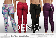 Demo Zion Pants Fatpack Colors - Maitreya, Petite, Kupra , Legacy, Reborn, Juicy Rolls - FashionNatic