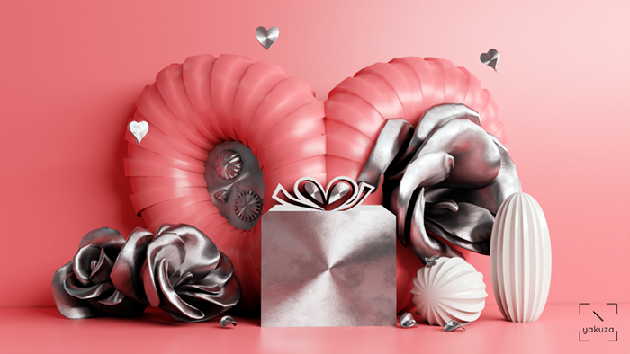 [yakuza] Valentine's day Backdrop I AM THE GIFT 