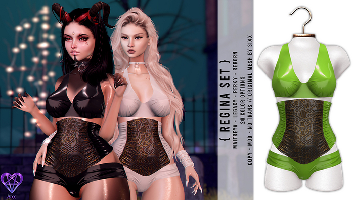 - sixx - Regina Set - Lime