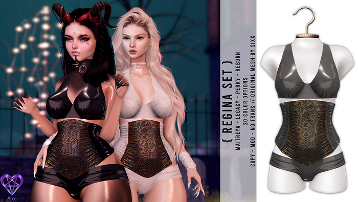 - sixx - Regina Set - Grey