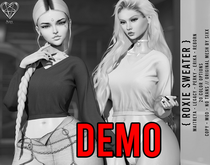 DEMO - sixx - Roxie Sweater - {DEMO}
