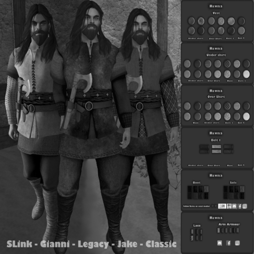 !!! Revna !!! 210 Northern man outfit DEMO