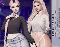 - sixx - Roxie Sweater - {FATPACK}