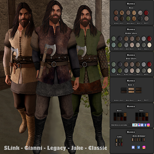 !!! Revna !!! 210 Northern man outfit