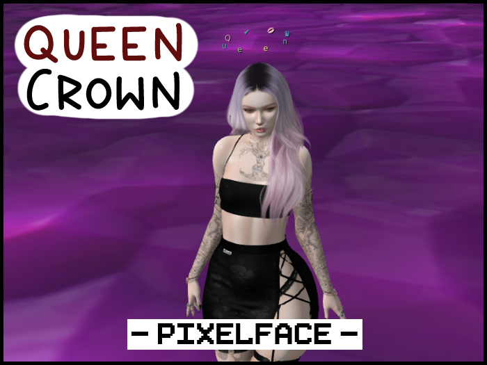 {Pixelface} Crown - Queen