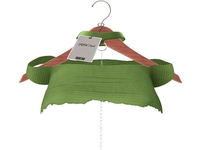 KitCat - Torn Top (Green)