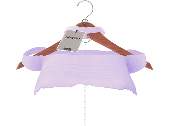 KitCat - Torn Top (Lilac)