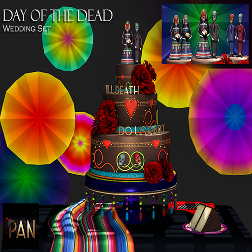 *PAN* Day of the Dead Wedding FULL set