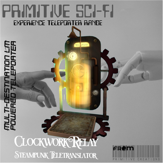 PRIMitive Sci-Fi - Clockwork Relay Teleporter Final