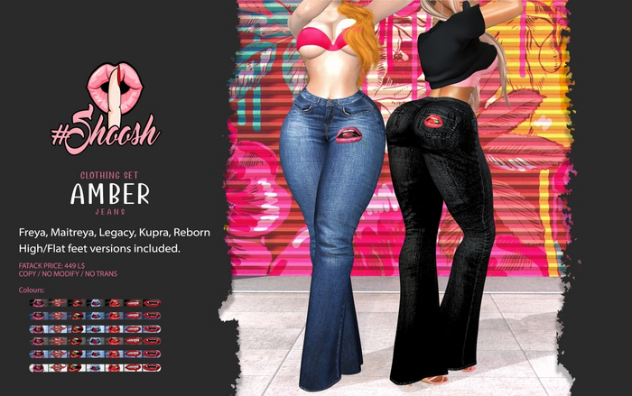 #SHOOSH - Amber Jeans [FATPACK]