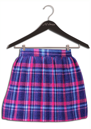 KitCat - Cozy Skirt (Pink/Purple)