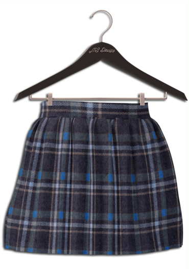 KitCat - Cozy Skirt (Blue)