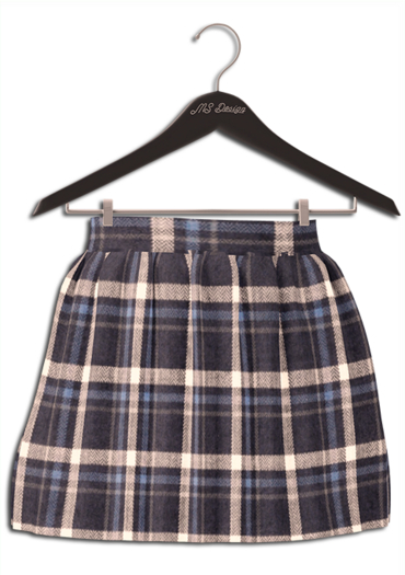 KitCat - Cozy Skirt (White)